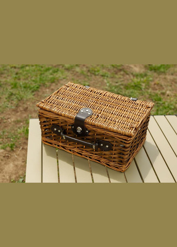 Корзина для пикника на 2 персоны 38 x 26 x 18 см LU010 LUGI (305389951)
