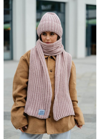 Комплект (шапка, шарф), колір Світло-рожевий Fashion (365072371)