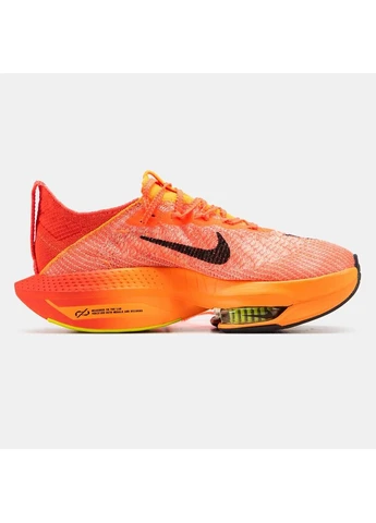 Оранжевые летние кроссовки nike air zoom alphafly orange v2 найк аир зум No Brand