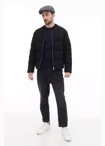 Кепка чоловіча реглан з вовни твід сіра VECONS "Реглан" з плавними лініями (317971436)