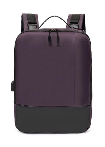 Рюкзак сумка портфель трансформер городской повседневный из водоотталкивающего материала 41х30х13 см (476738-Prob) Фиолетовый Unbranded (290108439)
