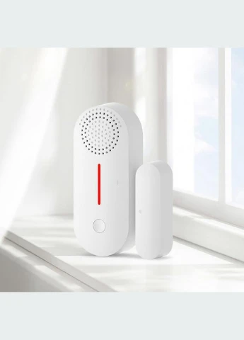 Датчик відкриття вікон та дверей Tuya Smartlife Wi-Fi детектор вікон із сигналізацією, магнітний захист дверей B&G (301939198)