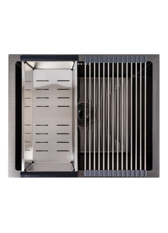 Кухонная мойка PVD черная СМ 54*44 Handmade (монтаж под столешницу) Valeso (336932401)