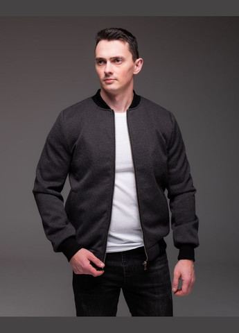 Темно-сіра демісезонна вітровка No Brand