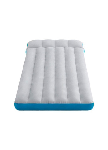 Надувний матрац кемпінговий, тканинний 189 x 72 x 15 см 67998 Intex (346490507)