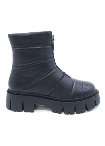 Осенние женские ботинки зимние черные кожаные at-21-1 23,5 см (р) ALTURA