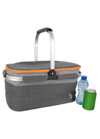 Термосумка Cooler Basket 26 Liters Grey (6702978) (DAS303299) Bo-Camp Cooler Basket 26 Liters Grey (6702978) (366487049)