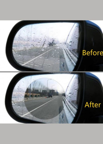 Плівка антидощ MEMBRANE для автомобілів 95х135 мм на бічне дзеркало заднього огляду (1342113192) Waterproof (317297205)