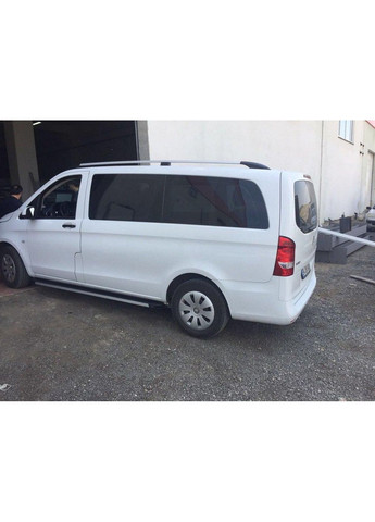 Рейлінги Elite (пласт. ніжки) Довга база (EXTRALONG) для Mercedes W639 2004-2014 рр Erkul Vito (389778919)