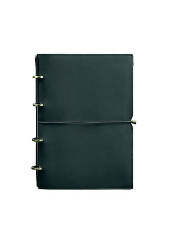 Кожаный блокнот А4 на кольцах ("Софт-бук") 9.0 в мягкой обложке зелёный Краст (A-027500) BlankNote (328961491)