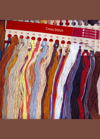 Набір для вишивання за нанесеною на канву схемою "Cat and oil painting".AIDA 14CT printed,54*48см Joy Sunday (313614375)