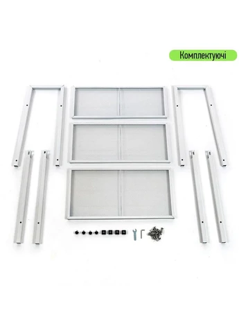 Стелаж-етажерка триярусний з металу SW-00002103 Sticker Wall (314798130)