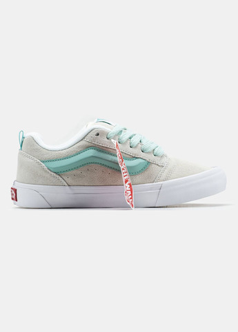 Кросівки жіночі Vans KNU Skool grey blue | Ванс КНУ Скул сірі сині No Brand сірі демісезони (315683560)