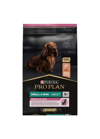 Сухий корм для собак малих порід Пуріна Проплан з лососем 7 кг (7613035123441) Purina (354701418)