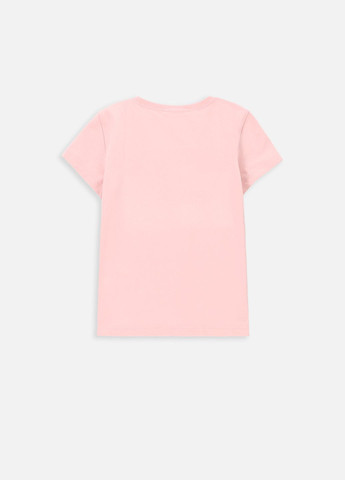Розовая демисезонная футболка Coccodrillo