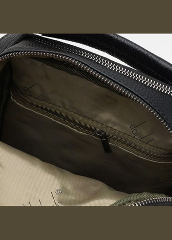 Сумка мужская через плечо кожаная K14035bl Черный Keizer (302008096)