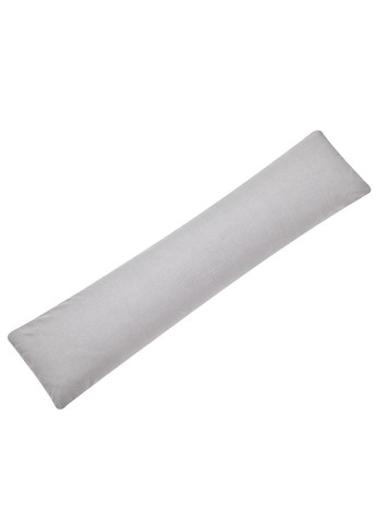 Наволочка для подушки NORDIC TM 40х140 см бязь з блискавкою горошок на сірому IDEIA (289552690)