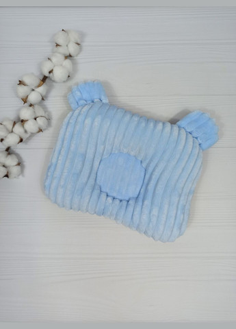 Подушка дитяча ортопедична a.l.babybox Горох 24x32 Блакитний No Brand (308389184)