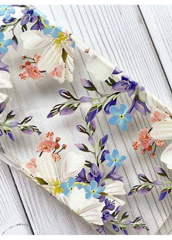 Чохол із потовщеними кутами на Samsung S21 FE:: Квітковий малюнок (принт 272) Creative (360661475)