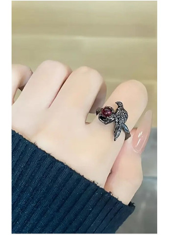 Готична чорна каблучка ворон, 1468 No Brand (362050352)