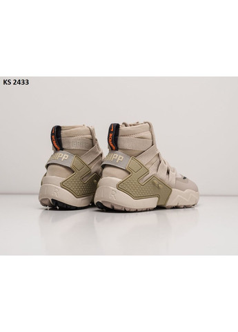 КРОССОВКИ ЖЕНСКИЕ NIKE AIR HUARACHE GRIPP BEIGE НАЙК АИР No Brand бежевые демисезоны (367169243)