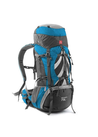 Рюкзак туристичний NH70B070-B, 70 л + 5 л, блакитний Naturehike (286331035)