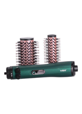 Фен-щітка з насадками, що обертаються, і керамічним покриттям V-498 (A-034318) VGR (364550748)