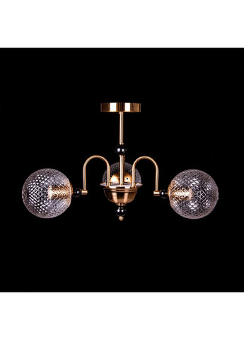 Люстра в стиле лофт на 3 лампочки N5057/3/COP+BK No Brand (352229843)