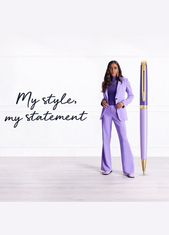 Ручка шариковая HEMISPHERE Цвет Blocking Purple GT BP 22 580 Waterman (316518602)