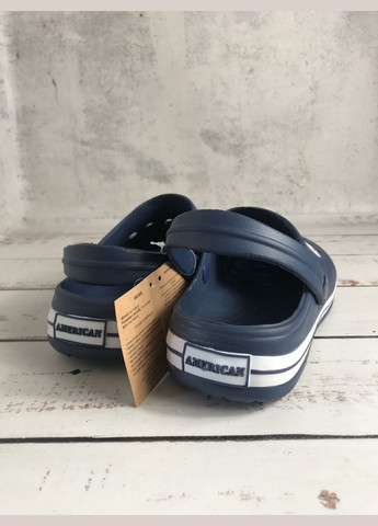 Крокси сабо для підлітків Темно-синій (240) American Club Сабо (331300840)