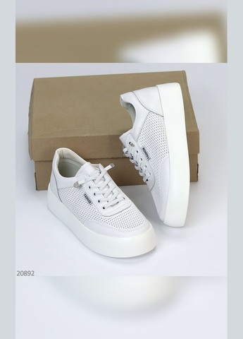 Белые демисезонные классические женские кроссовки No Brand