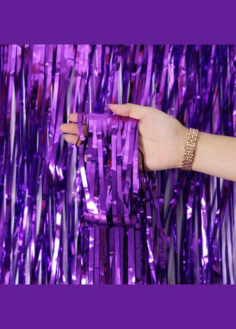 для фотозони 1 м на 1 м фіолетовий Jannet Дощик (316296165)