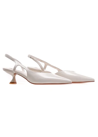 Молочные босоножки женские zg6a-g5088-13-1/white leather Inci