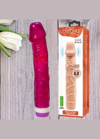 Реалістичний вібратор фіолетовий "Fantasy vibe" Baile LyBaile (301417028)