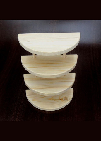 Органайзер для окулярів з дерева Озургеті 4 бланже (ОЧК-401001) No Brand (328082039)