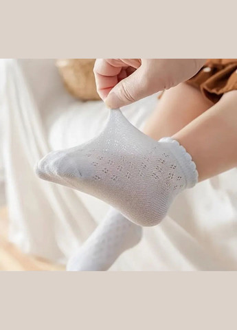 Комплект дитячих шкарпеток з візерунком ромбик No Brand (325471724)