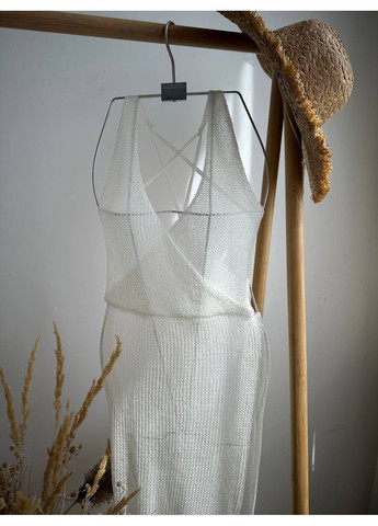 Плаття-сітка “Білий Шарм” Vital-Textile 2757 (362210456)