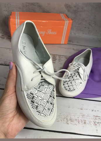 Туфлі дитячі для дівчинки Shoes Білий (688) Hua Neng (347236253)