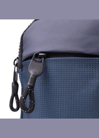 Сумка мужская через плечо сумочка слинг в дорогу планшет спортивный для документов барсетка для телефона Синий 34538 Vintage (332164441)