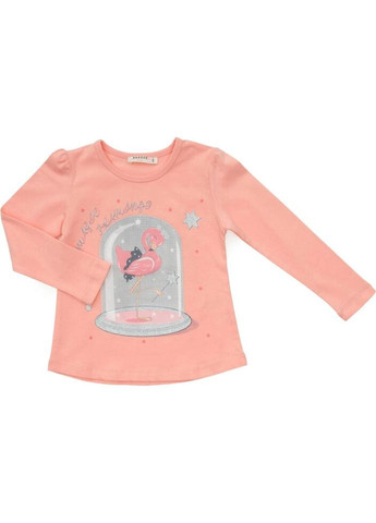 Комбінований демісезонний набір дитячого одягу з фламінго (12772-98g-peach) Breeze