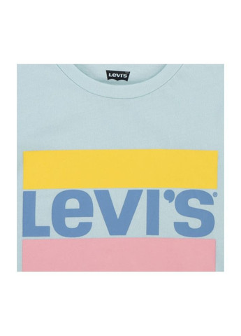 Блакитна літня футболка levi`s 4e4900-bem Levi's