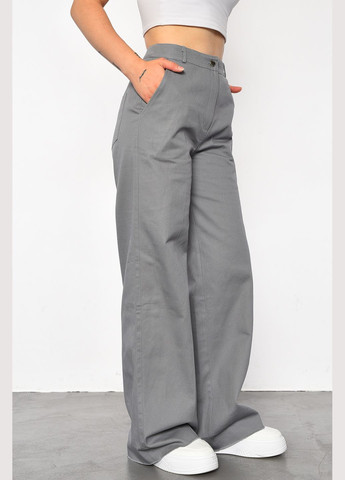 Штаны женские светло-серого цвета Let's Shop (302661449)