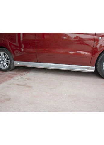 Бокові пороги (під фарбування) для Ford 2014-2023 рр Meliset Courier (389257372)