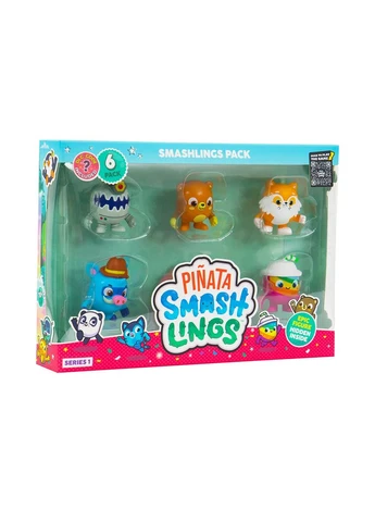 Набір фігурок комбіновані матеріали 3,5 см барвисті герої Piñata Smashlings (393590637)