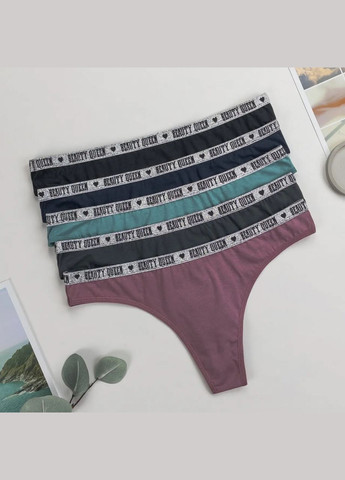 Женские стринги микс 5 шт Nicoletta (317204435)