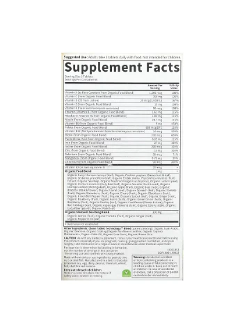 Мультивітаміни для вагітних, MyKind Organics, Prenatal Multi,, 180 таблеток Garden of Life (322285322)