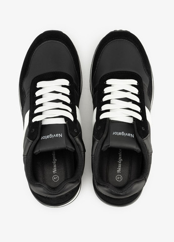 Черно-белые кроссовки мужские 2628-1 Navigator