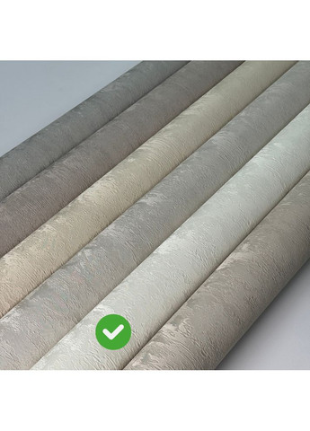 Обои метровые 162-20 светло-бежевые виниловые на флизелиновой основе 1,06×10,05 Wall Color (372843458)