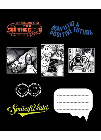 Зошит учнівський Smiley World Anime 767653 36 арк. Різнокольоровий shop (4823092292513) Yes (348420776)