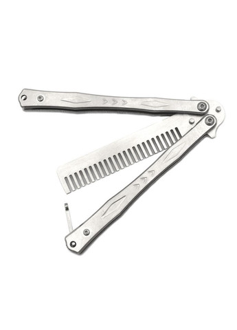 Тренировочный нож-бабочка TH906S с лезвием-расческой Тотем (367581502)